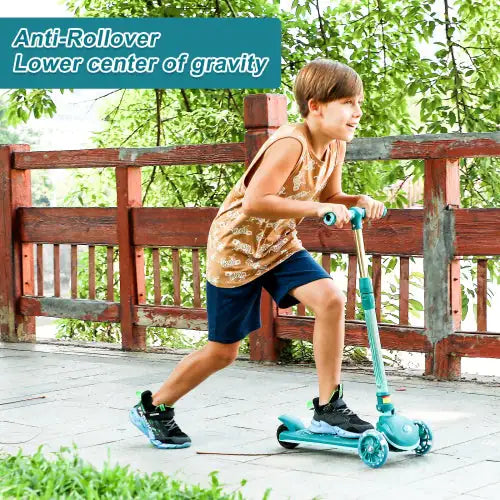 Children's Scooter, Wheels With Brakes, Height-adjustable Handlebars, Lightweight, 3-10 Years Old Unavailable Platforms- Amazon