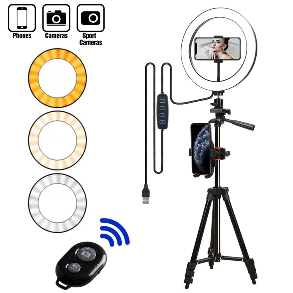 Selfie Ring With Tripod