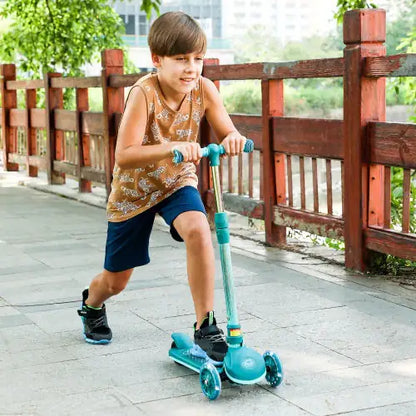 Children's Scooter, Wheels With Brakes, Height-adjustable Handlebars, Lightweight, 3-10 Years Old Unavailable Platforms- Amazon