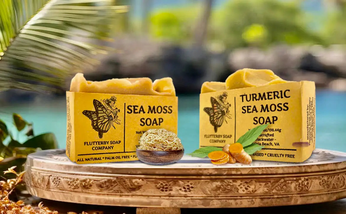 Organic Sea Moss Soap – Organic Wholesale Bar Soap for Face & Body | 13 Soap Choices!