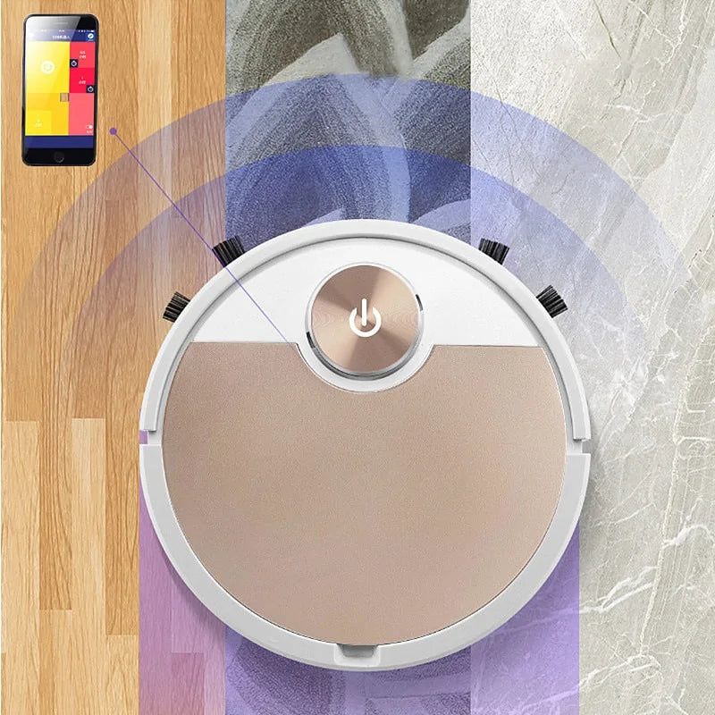 Wireless Smart Vacuum Cleaner Robot