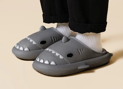 Shark Plush Slippers